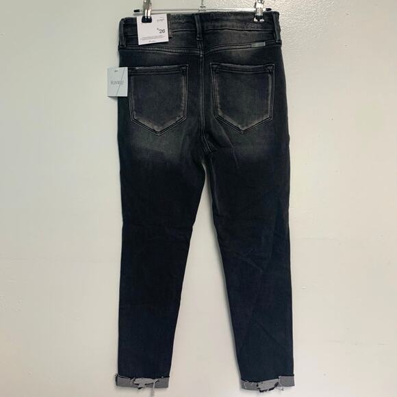 KanCan Women's High-Rise Ankle Skinny Medium Gray Jeans Size 26 - Picture 5 of 6